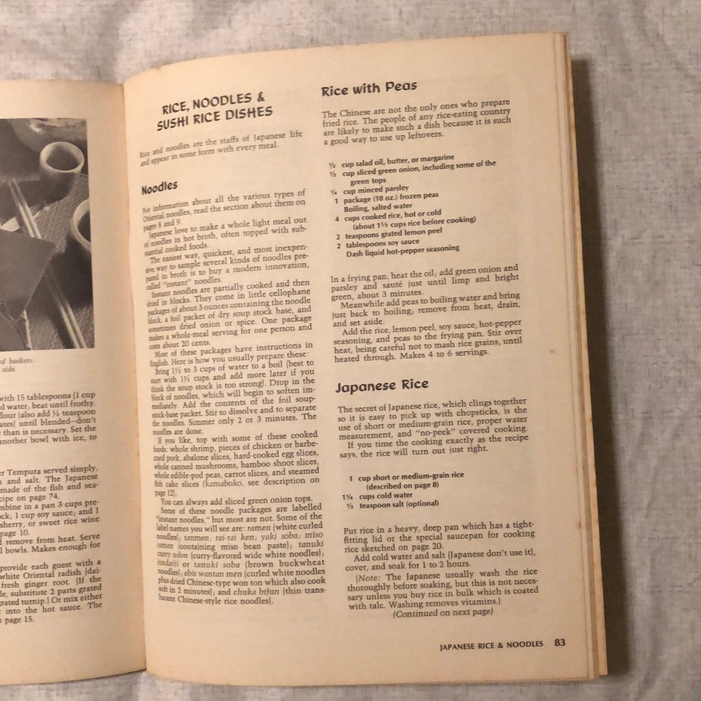 Vintage Sunset ORIENTAL COOKBOOK - Picture 5 of 6